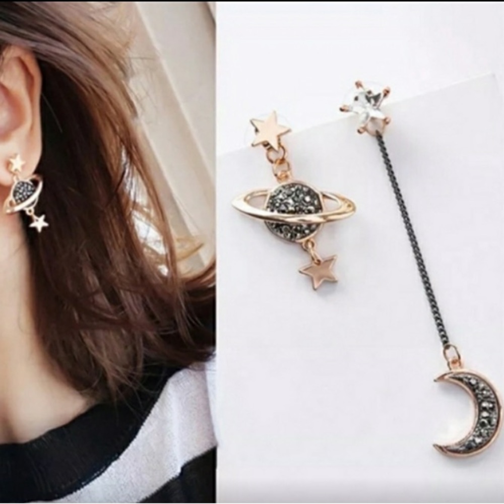 🌟🆕Celestial Moon and Stars Earrings